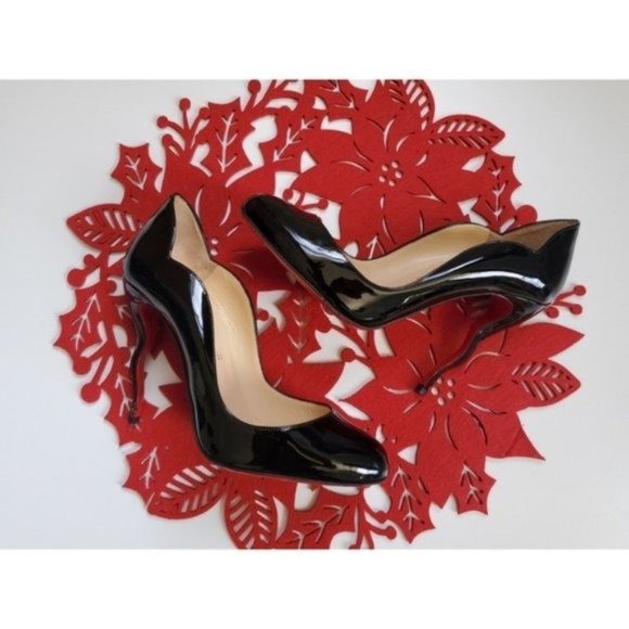 Christian Louboutin Wawy Dolly Squiggly Heels 37